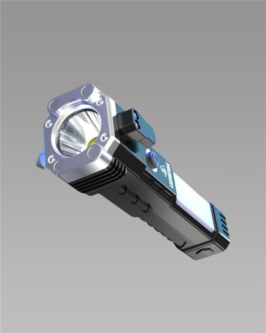 Portable Rechargeable Torch LED Flashlight - Dragbuy